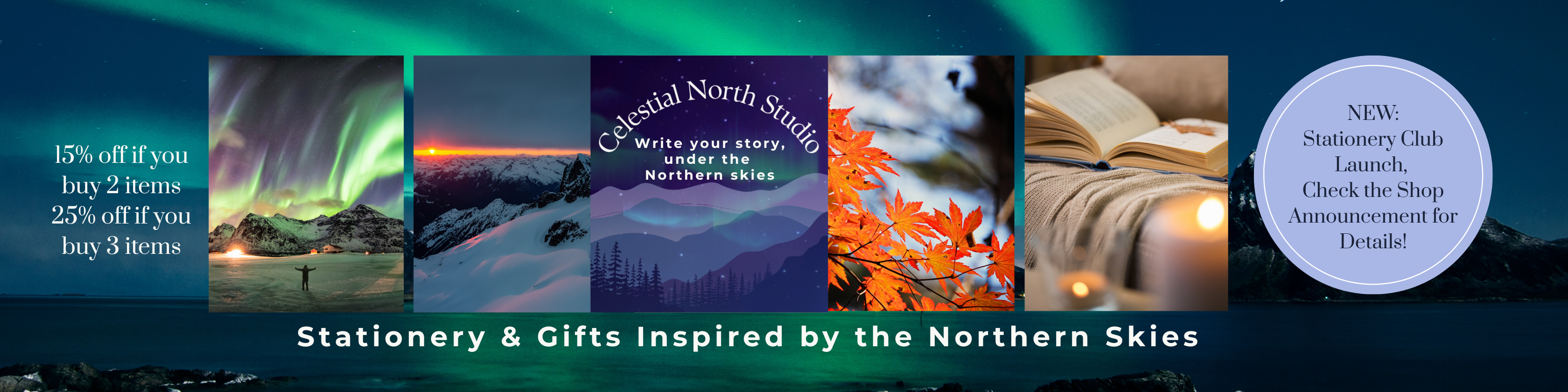 Celestial North Studio banner