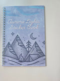 Aurora Lights Reusable Sticker Book | 32-Sided Sticker Storage Album