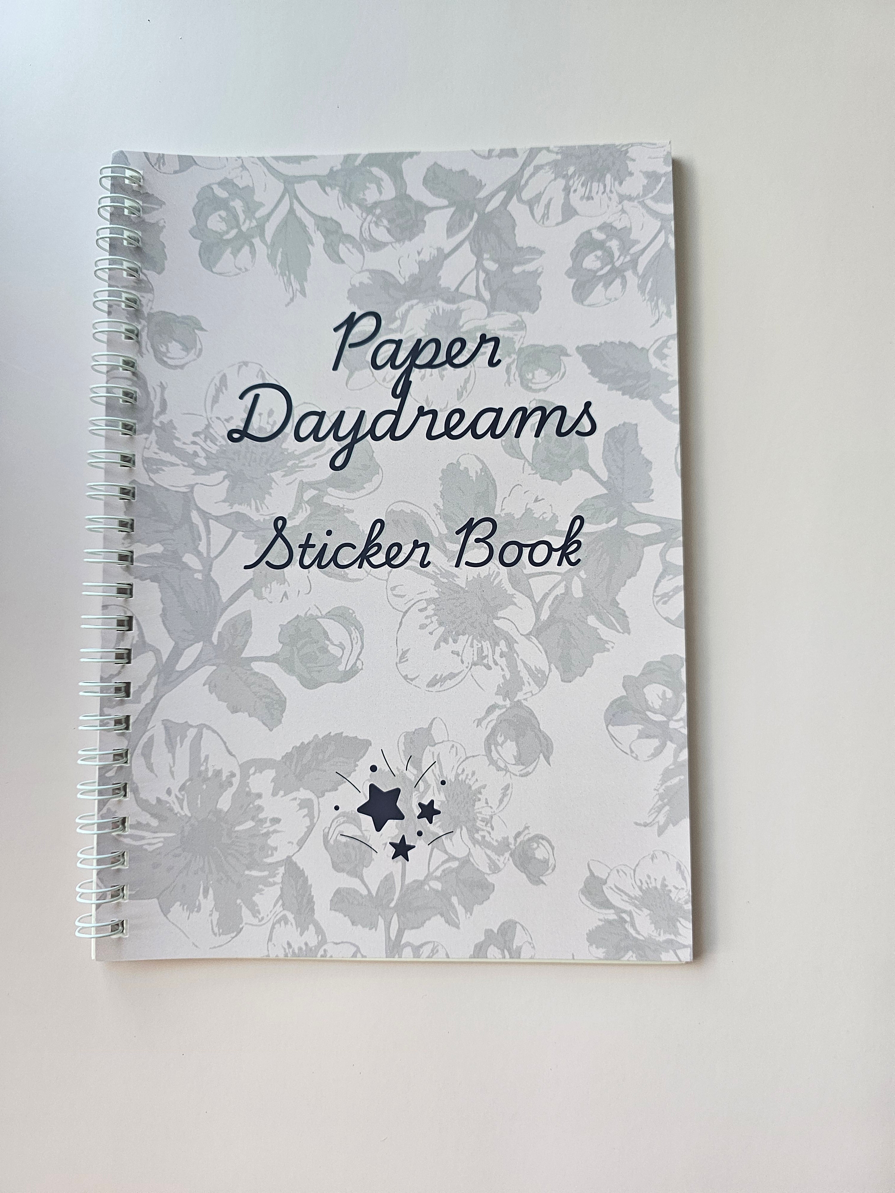 Paper Daydreams Reusable Sticker Book | 32-Sided Sticker Storage Album
