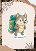 Trail Therapy | Die-Cut Sticker