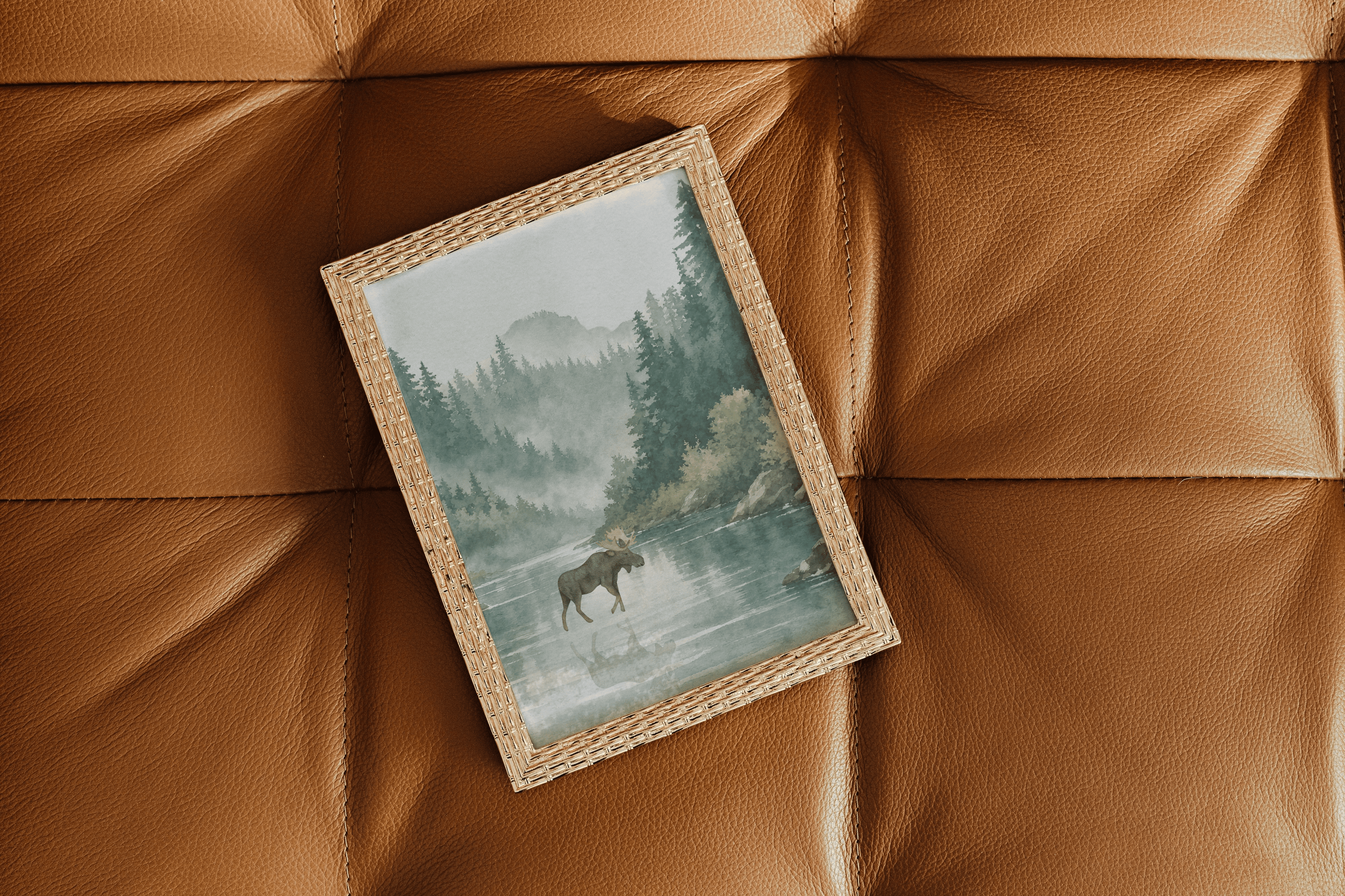 River Crossing | Canadian Wilderness Fine Art Print