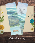 Misty Lake Bookmark | Canadian Adventure Collection