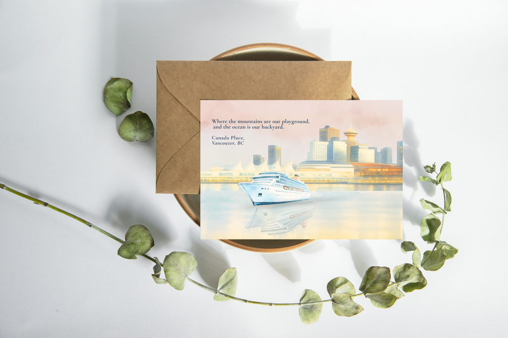 Vancouver Postcard Bundle | Set of 5 Illustrated Postcards