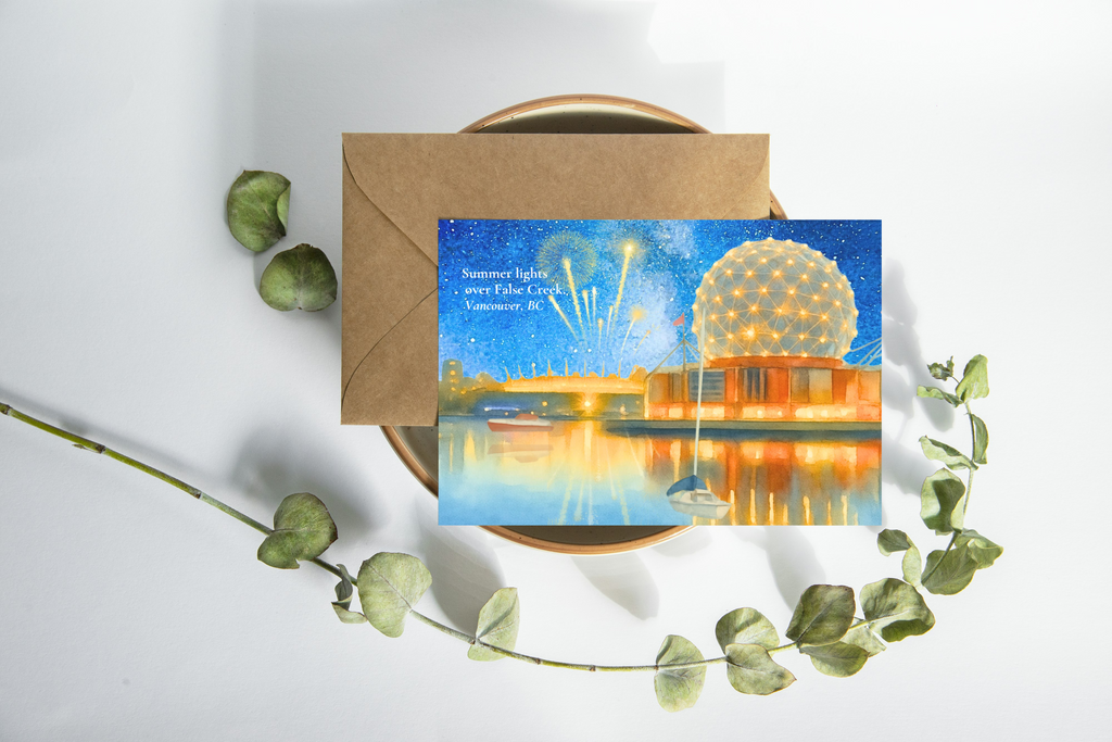 Vancouver Postcard Bundle | Set of 5 Illustrated Postcards