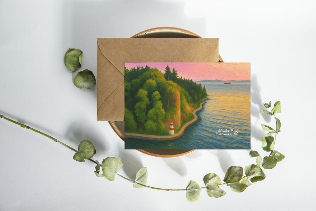 Vancouver Postcard Bundle | Set of 5 Illustrated Postcards