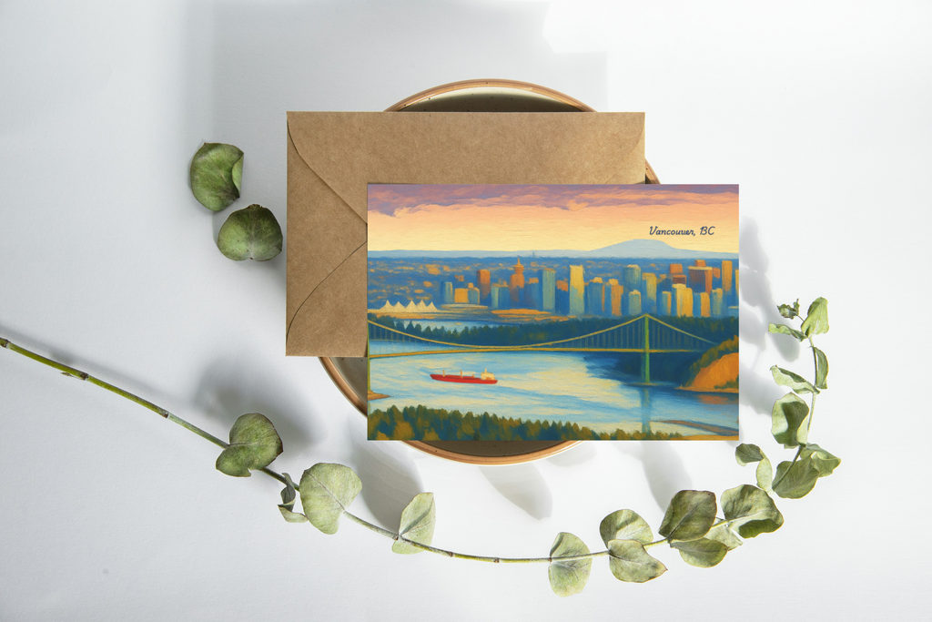 Vancouver Postcard Bundle | Set of 5 Illustrated Postcards