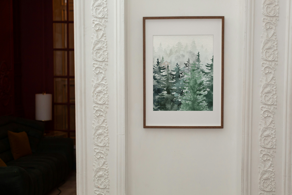 Hidden Cabin | Canadian Wilderness Fine Art Print