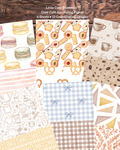 Little Cozy Moments™ | Cozy Café Journaling Papers | 6 Sheets • 12 Coordinating Designs