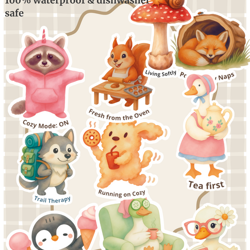 Booked for the Day | Die Cut Sticker