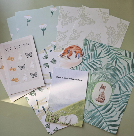 Woodland Stillness Ephemera & Journaling Kit