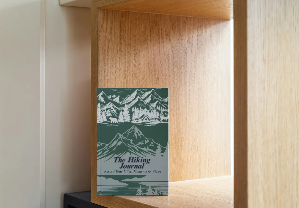 Hiking Journal 4×6 | Compact Trail Log Book | Minimal Outdoor Journal for Hikers or Walkers