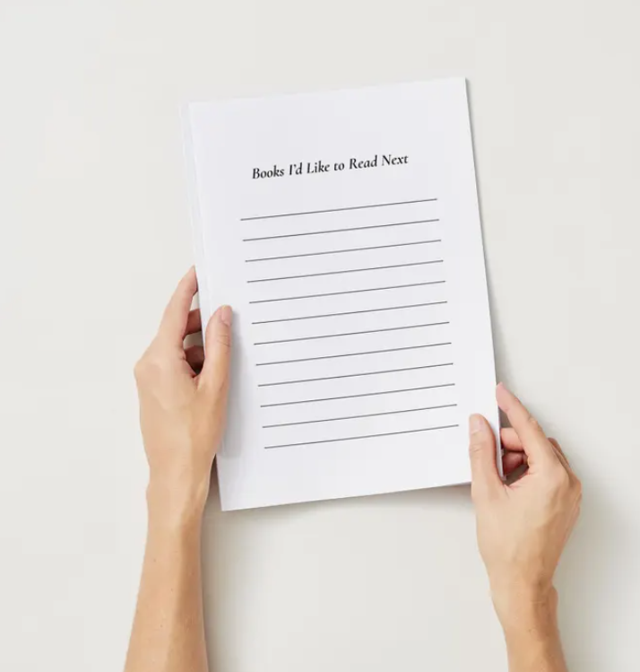 Still Reading Journal | Minimal Reading Log | 4×6