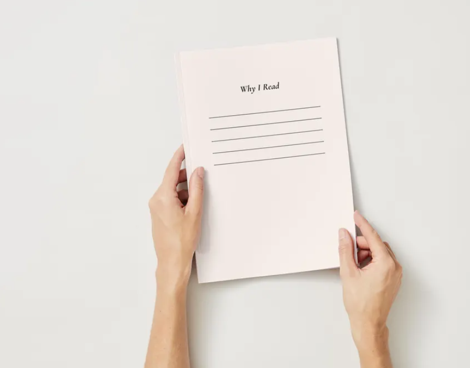 Evening Reading Journal | Cozy Reading Log | 4×6