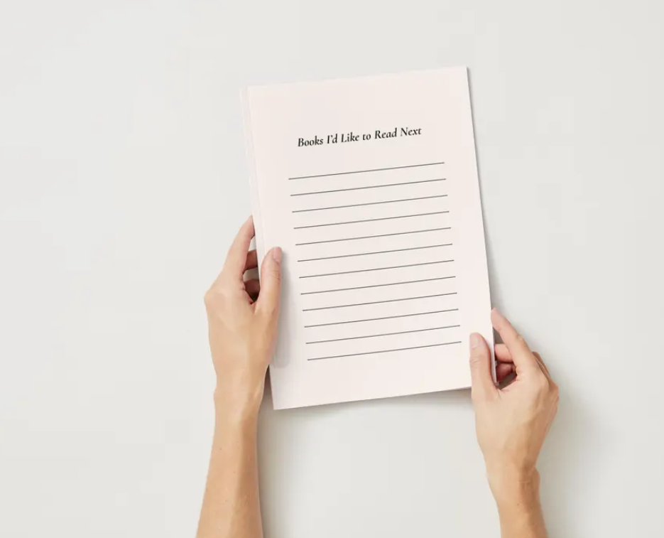Evening Reading Journal | Cozy Reading Log | 4×6