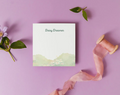 Daisy Dreamer Floral Sticky Notes | 3×3 Memo Pad