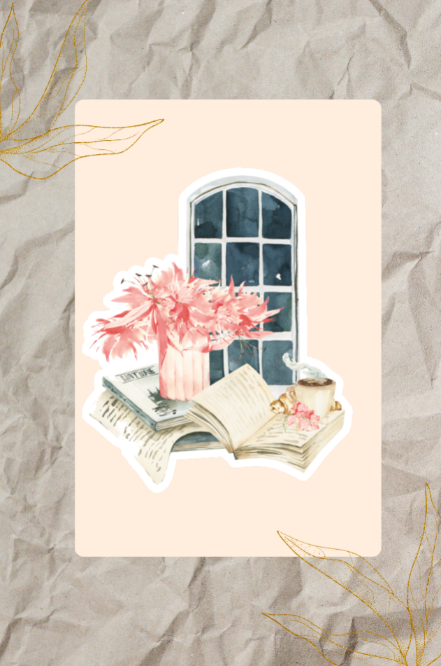 Rainy Day Stationery Bundle | Journaling Papers, Stickers & Postcard