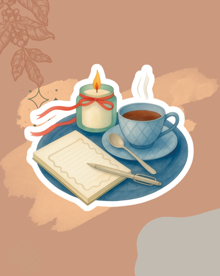 Pacific Calm: Rainy Day Journaling Suite