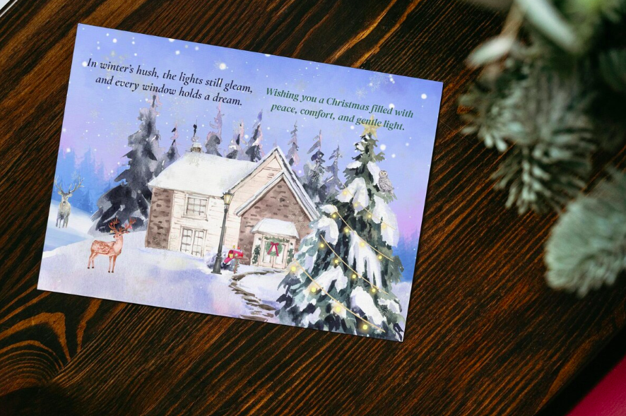 Canadian Christmas Ornament Mystery Box (Set of 3) • Eco-Friendly Recycled and Bonus Card