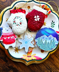 Canadian Christmas Ornament Mystery Box (Set of 3) • Eco-Friendly Recycled and Bonus Card