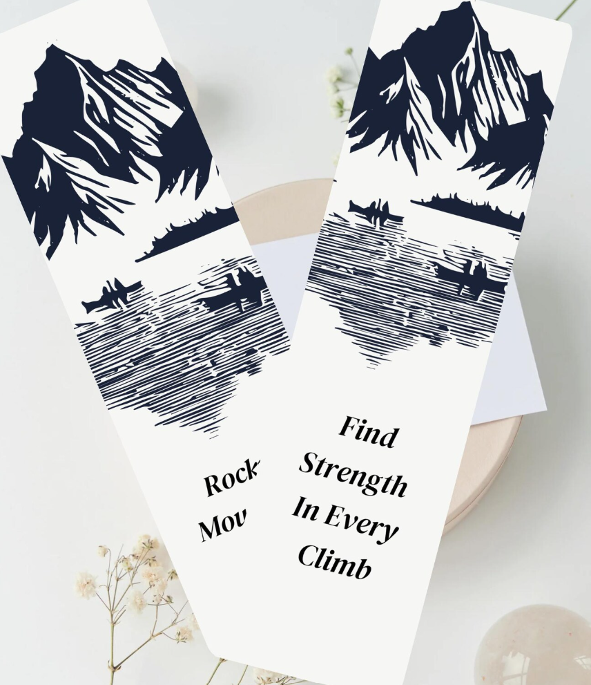 Canadian Landscape Bookmarks| Eco Recycled Matte | Bookish Gift | 2x7 Rounded | Nature Bookmark Set