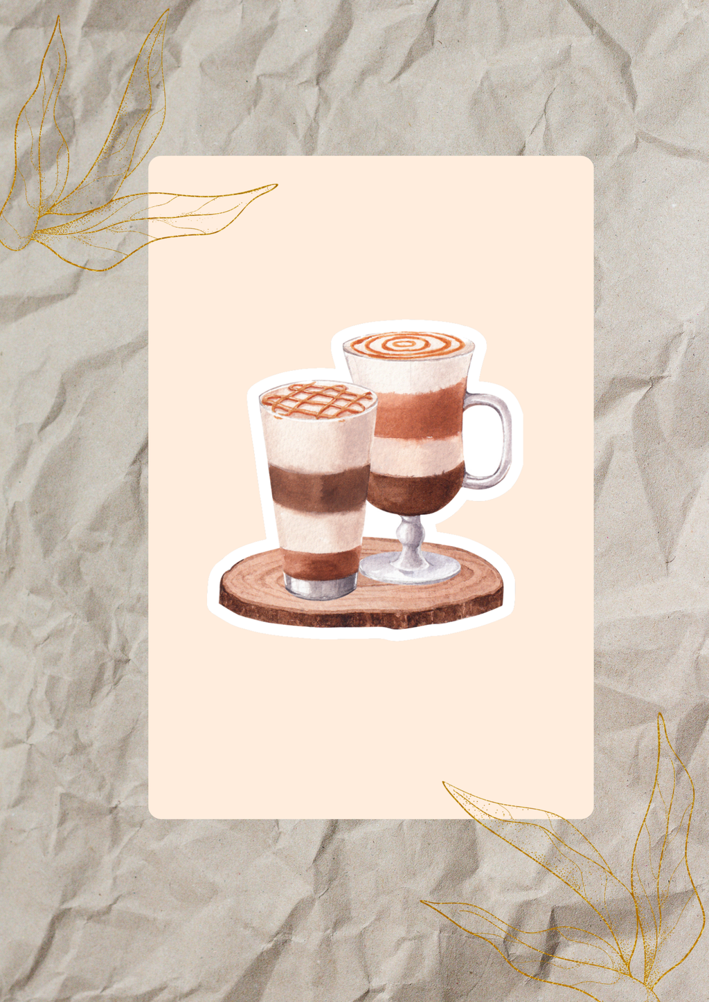 Coffee Flight Sticker