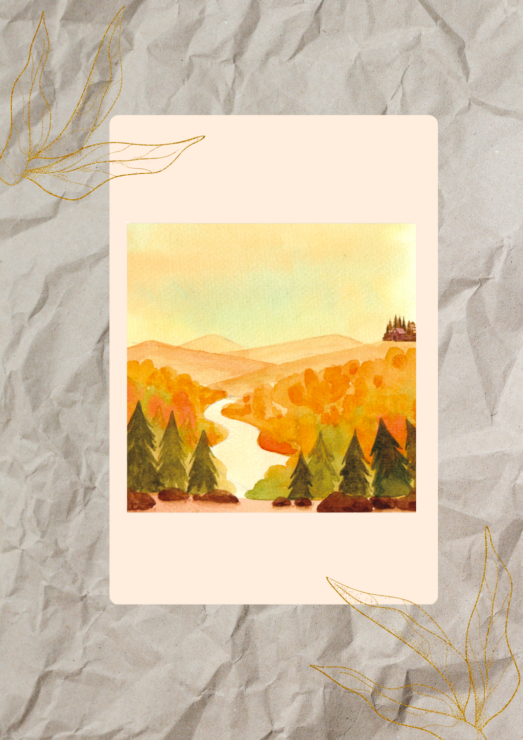 Cozy Fall Stationery Bundle – Autumn Collection Volume 1
