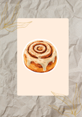 Cinnamon Roll Sticker