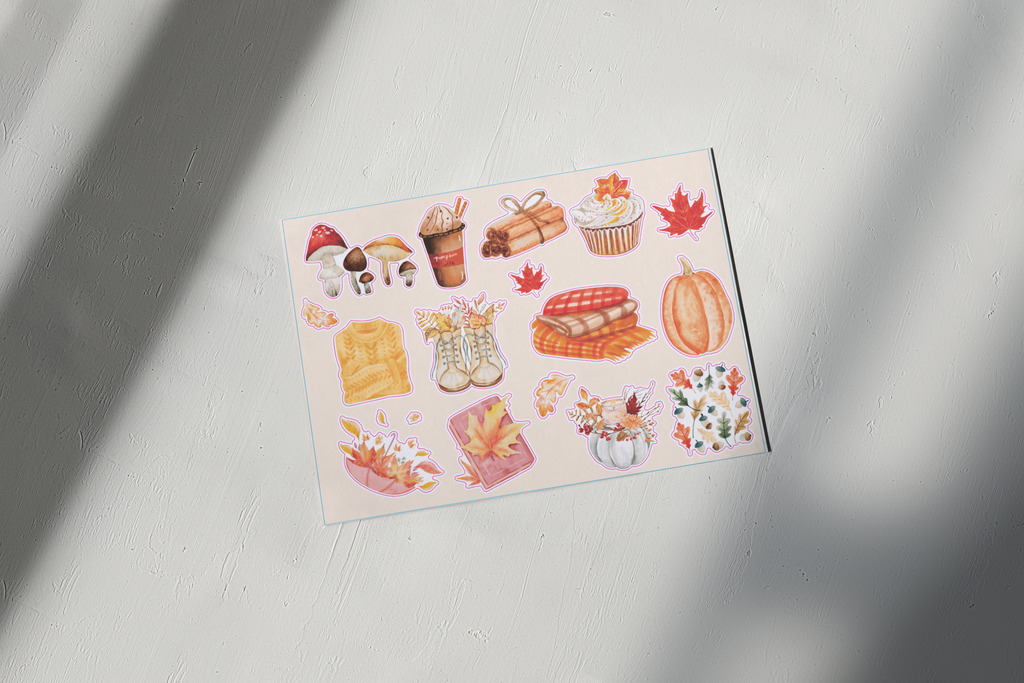 Cozy Fall Stationery Bundle – Autumn Collection Volume 2
