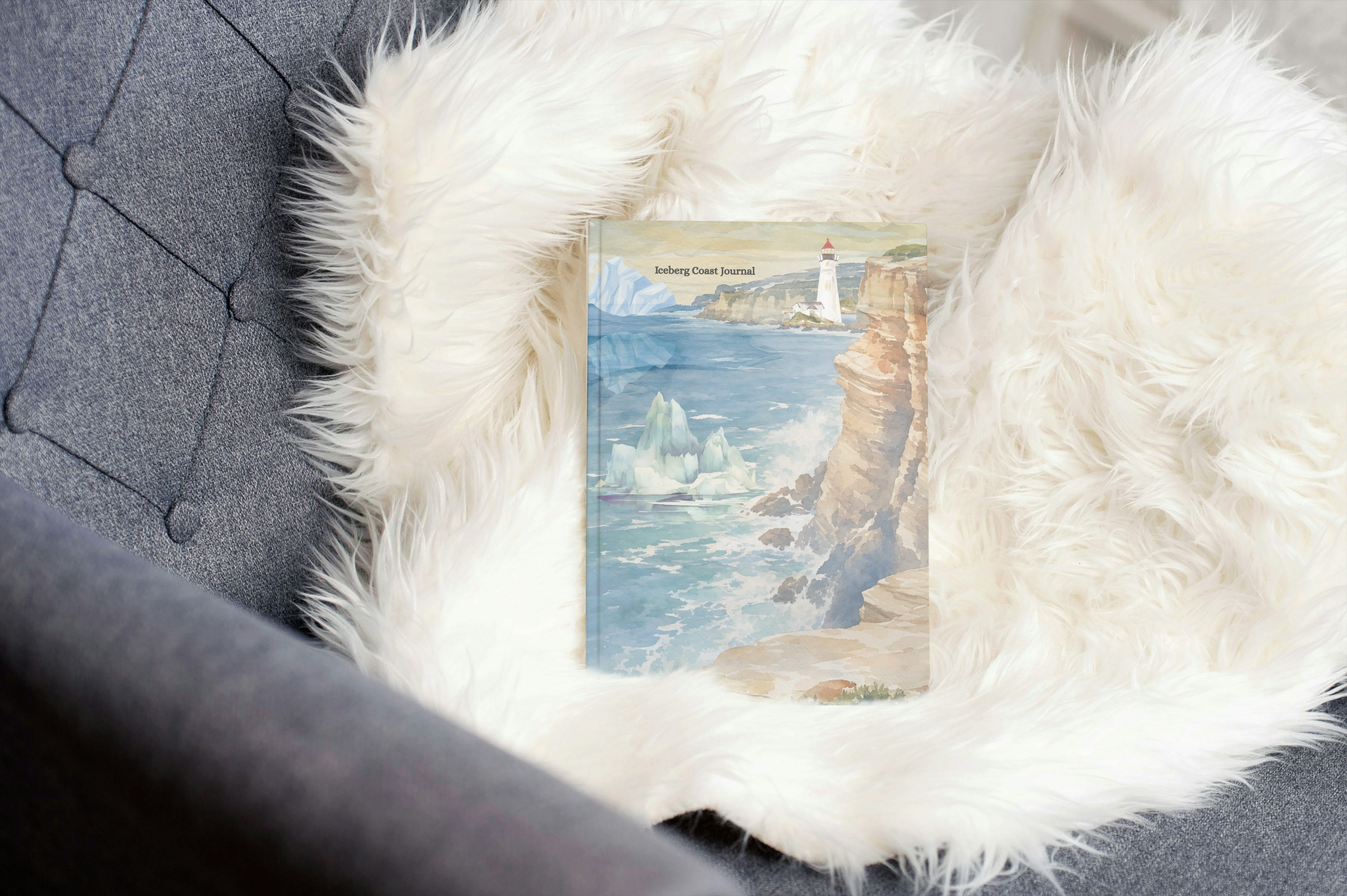 Iceberg Coast Journal | Canadian Coastal Adventure Notebook |  Bullet, Lined or Blank