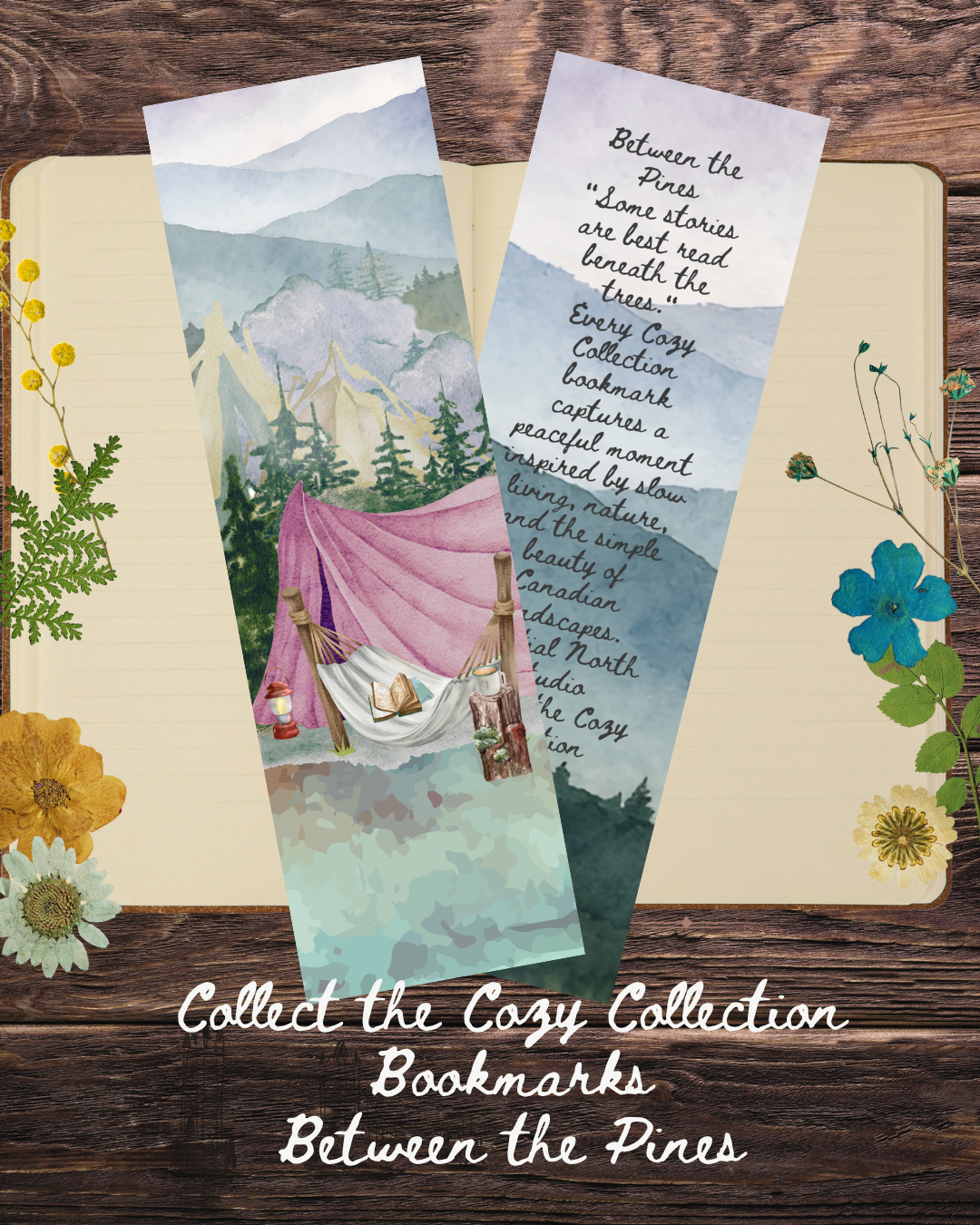 Cozy Camp Mornings Bookmark Collection