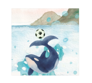 Vancouver Orca Soccer Sticker