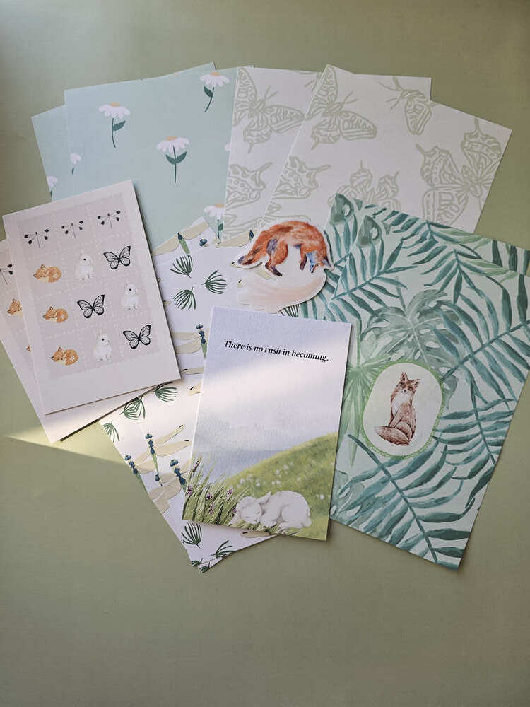 Woodland Stillness Paper Drop